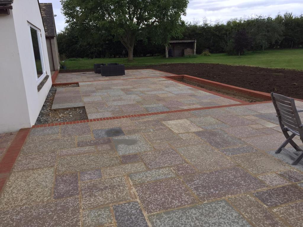 Garden patios and paving