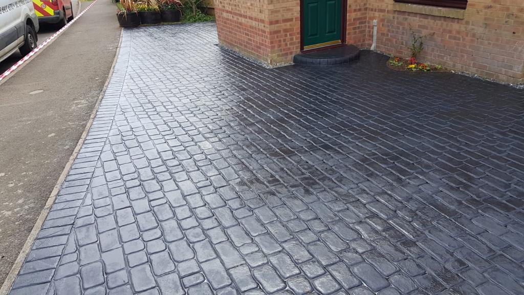 Block paving installations