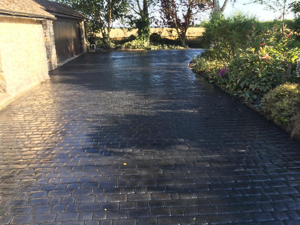 Block paving installations